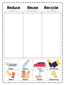 Reduce, Reuse, Recycle Printables Pack by Julie Naturally Natural Science