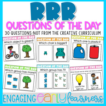 Preview of Reduce Reuse Recycle Questions of the Day | Digital and Printable NO PREP