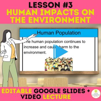Preview of Reduce, Reuse, Recycle, and Upcycle Presentation - Google Slides 4-ESS1-1
