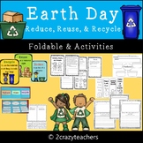 Reduce, Reuse, and Recycle | Earth Day Foldable and Activities 