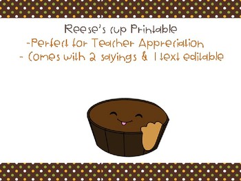 reese's peanut butter cup sayings