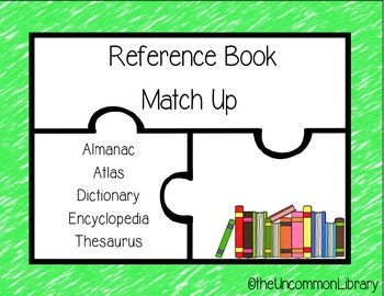 Preview of Reference Book Match Up