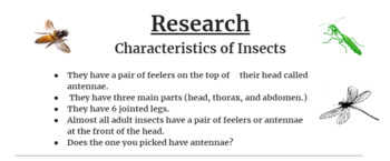 Preview of Reference Books & Research: Characteristics of Insects