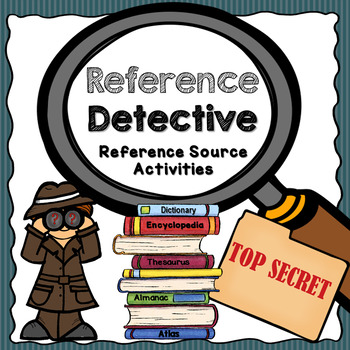 Preview of Reference Detective-NO PREP Packet