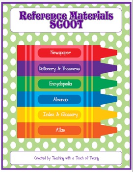 Reference Material SCOOT! by Teaching with a Touch of ...