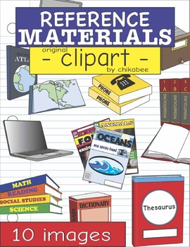 Reference Materials Clip Art By Chikabee Teachers Pay Teachers