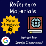 Reference Materials Escape Room | Library Digital Breakout