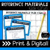 Reference Materials Task Cards | Print and Digital | Googl