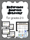 Reference Sources Activity for Grades 2-3
