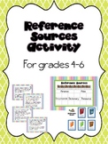 Reference Sources Activity for Grades 4-6