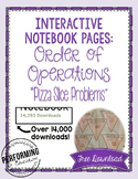 Order of Operations Interactive Math Notebook Freebie