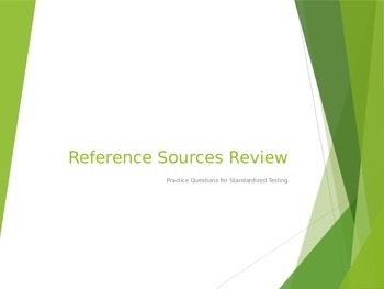 Preview of Reference Sources Review