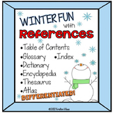 Reference Materials Winter Themed
