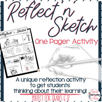 Preview of Reflect 'n' Sketch. A Reflection One Pager