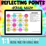 Reflecting Points Maze Digital Practice Activity