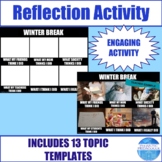Reflection Activity Compatible with Google Slides