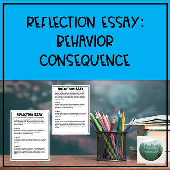 behavior change reflection essay