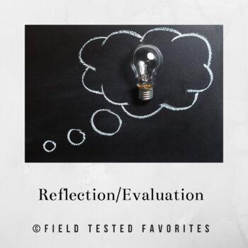 Preview of Reflection/Evaluation form