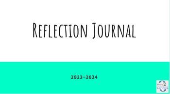 Preview of Reflection Journal