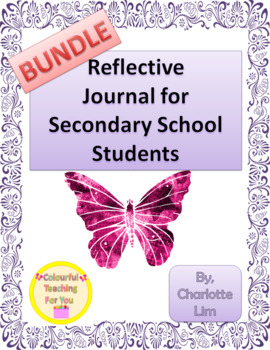 Preview of Reflection Journal BUNDLE for Secondary School Students