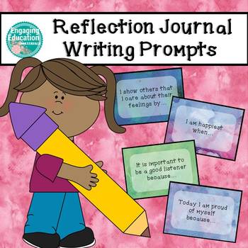 Preview of Reflection Journal Writing Prompts