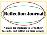 Reflection Journal for Time-Outs