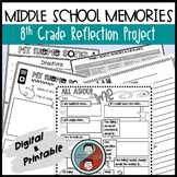 Reflection Project For 8th Graders Digital & Printable for
