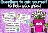 Reflection Questions - Positive Classroom Posters Bulletin Board