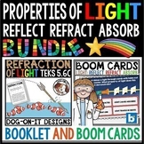 Reflection & Refraction Boom Cards Properties of Light Dig