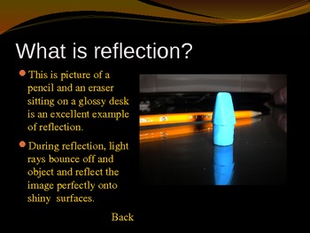reflection refraction and absorption properties of light