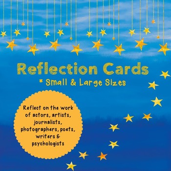 Preview of Reflection Task Cards