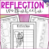 Reflection Worksheets  Symmetry / Mirror Image / Reflect t