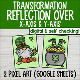 Reflection X-Axis & Y-Axis Pixel Art | Rigid Transformatio