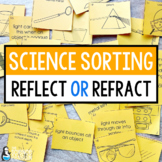 Light Energy Science Sort | Reflection and Refraction | 5th Grade