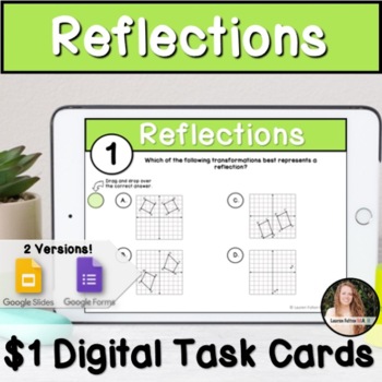 Preview of Reflections Digital Task Cards