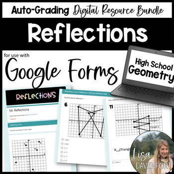 Preview of Reflections Google Forms Homework