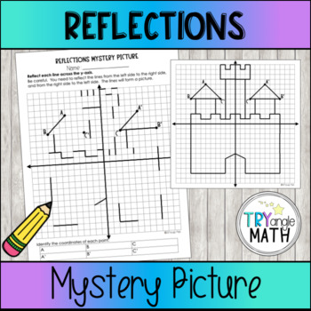 Preview of Reflections Mystery Picture