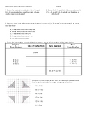 Reflections Using Coordinate Rules Only Practice