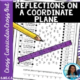 Reflections on a Coordinate Plane Activity Cross Out Worksheet