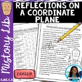 Reflections on a Coordinate Plane Worksheet Mistory Lib Th