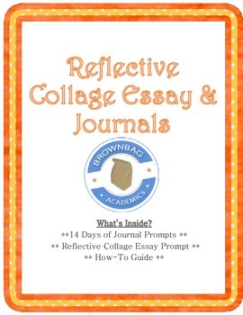 Preview of Reflective Collage Essay & Journal Prompts