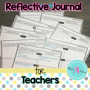 Preview of Reflective Journal - 3 steps to improve your teaching practice