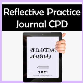 Preview of Reflective Journal CPD Printable