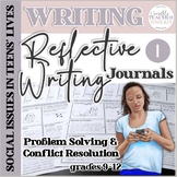 Reflective Journals for Teens - Social Issues in Teens' Lives