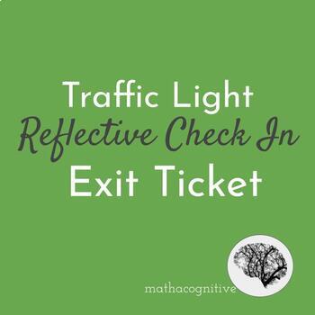 Preview of Reflective/Metacognitive Exit Tickets