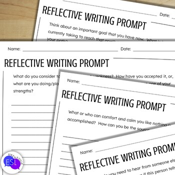 mindfulness writing prompts for middle school