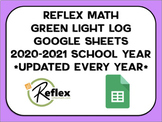 Reflex Green Light Google Sheet Calendar (2022-2023 School Year)