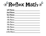 Reflex Math Place Chart