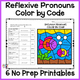 Reflexive Pronouns Color by Code