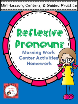 Preview of Reflexive Pronouns - Lesson & Activities